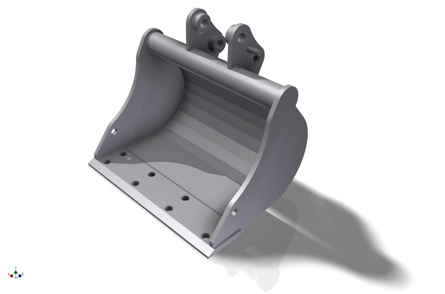 Łyżka kopiąca 50cm (1-2t)