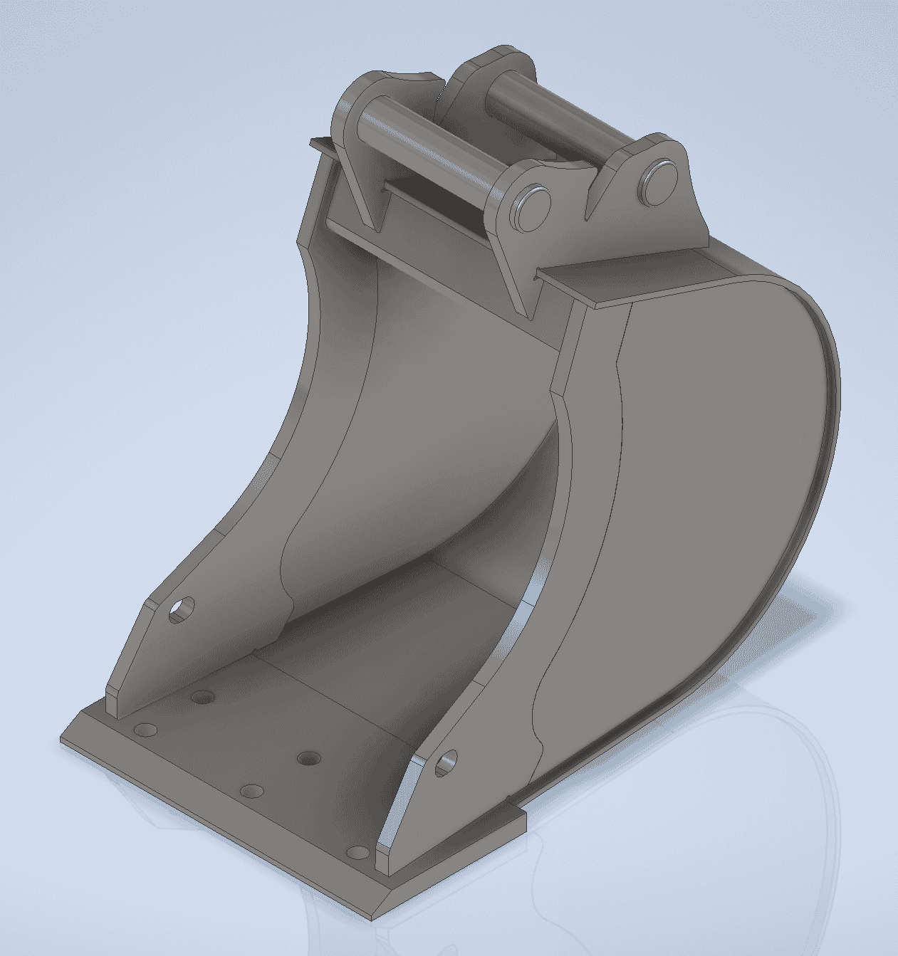 Łyżka kopiąca 35cm (3-5t)