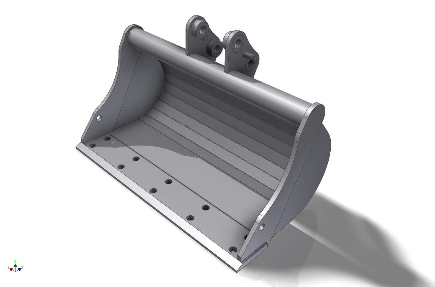 Łyżka kopiąca 70cm (1-1.5t)